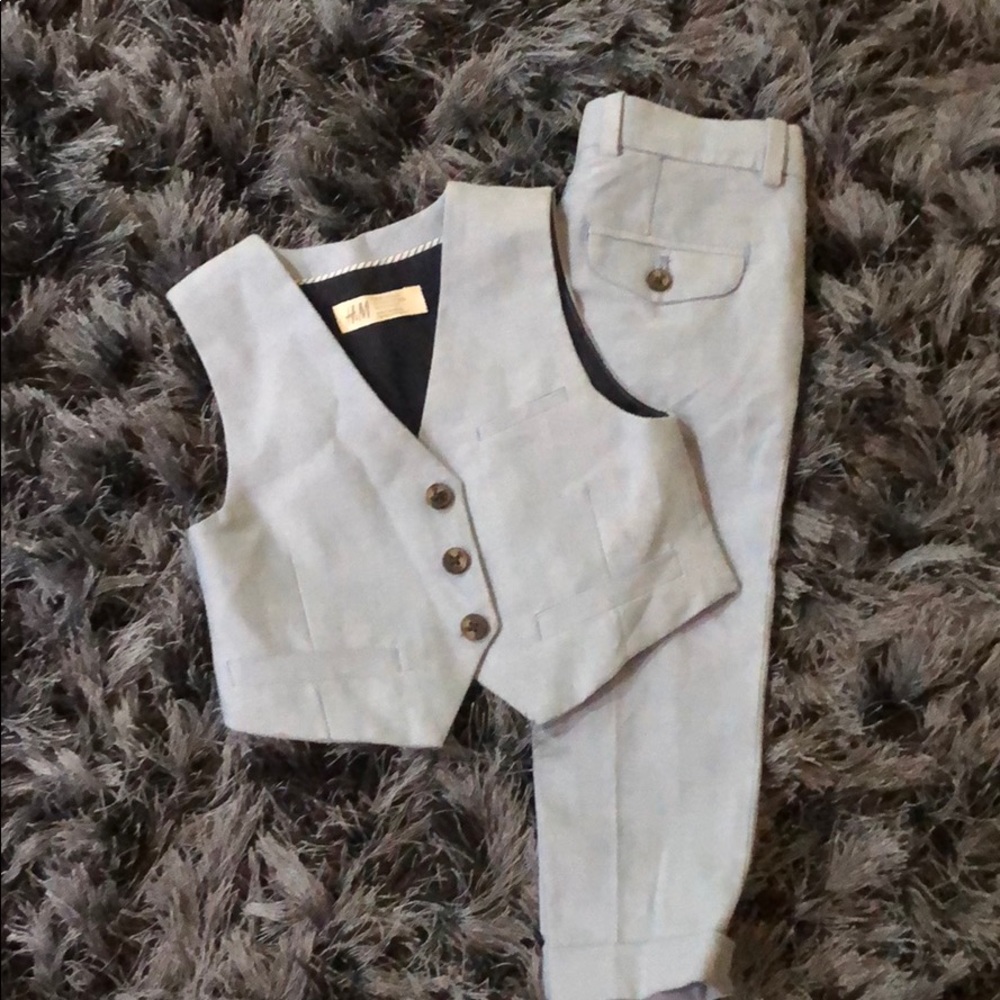 H&M matching blue suit